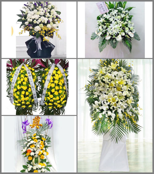 江苏南京溧水区白事花篮预定